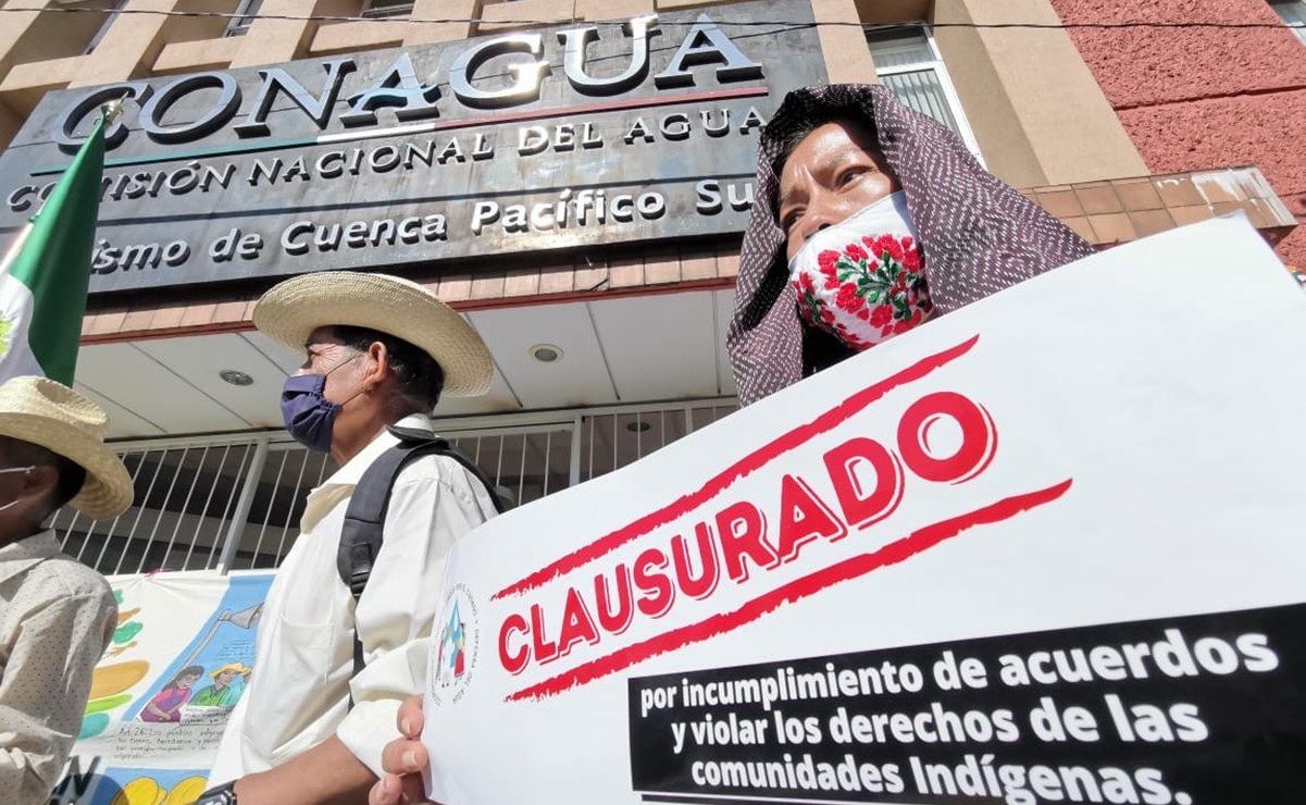 Pueblos zapotecos exigen cumplir con acuerdos sobre uso de su agua