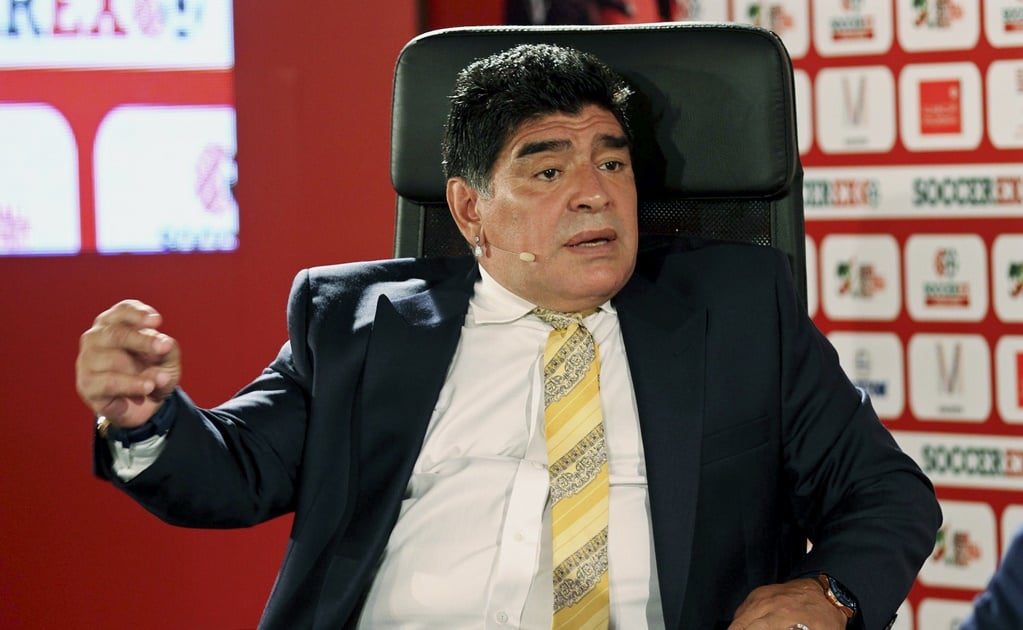 El futbol argentino está quebrado: Maradona