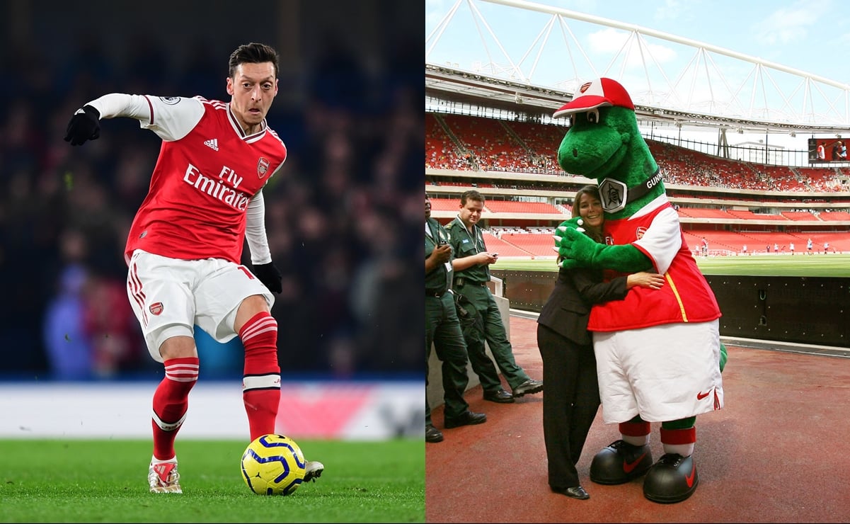 Mesut Ozil se ofrece a pagar sueldo de mascota despedida del Arsenal