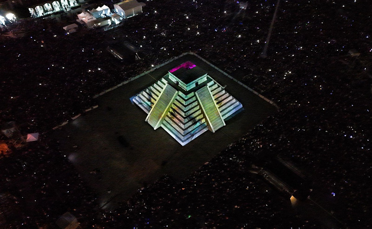 El mapping "Memoria Luminosa II" en el Zócalo atrae a 980 mil asistentes en 10 días de espectáculo: Secretaría de Cultura