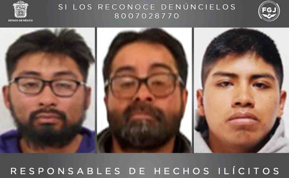 Sentencian a 140 años de prisión a 3 por secuestro y asesinato de una mujer en Toluca