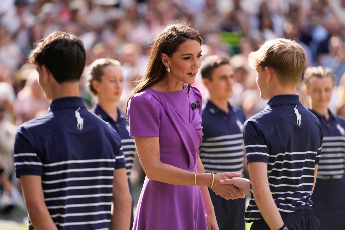 Kate Middleton reaparece en Wimbledon y recibe gran ovación