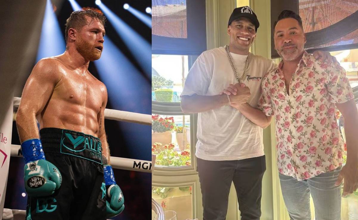 Óscar de la Hoya se burló del Canelo Álvarez: 'Me llenaste los bolsillos de dólares por tu miedo a Benavidez'