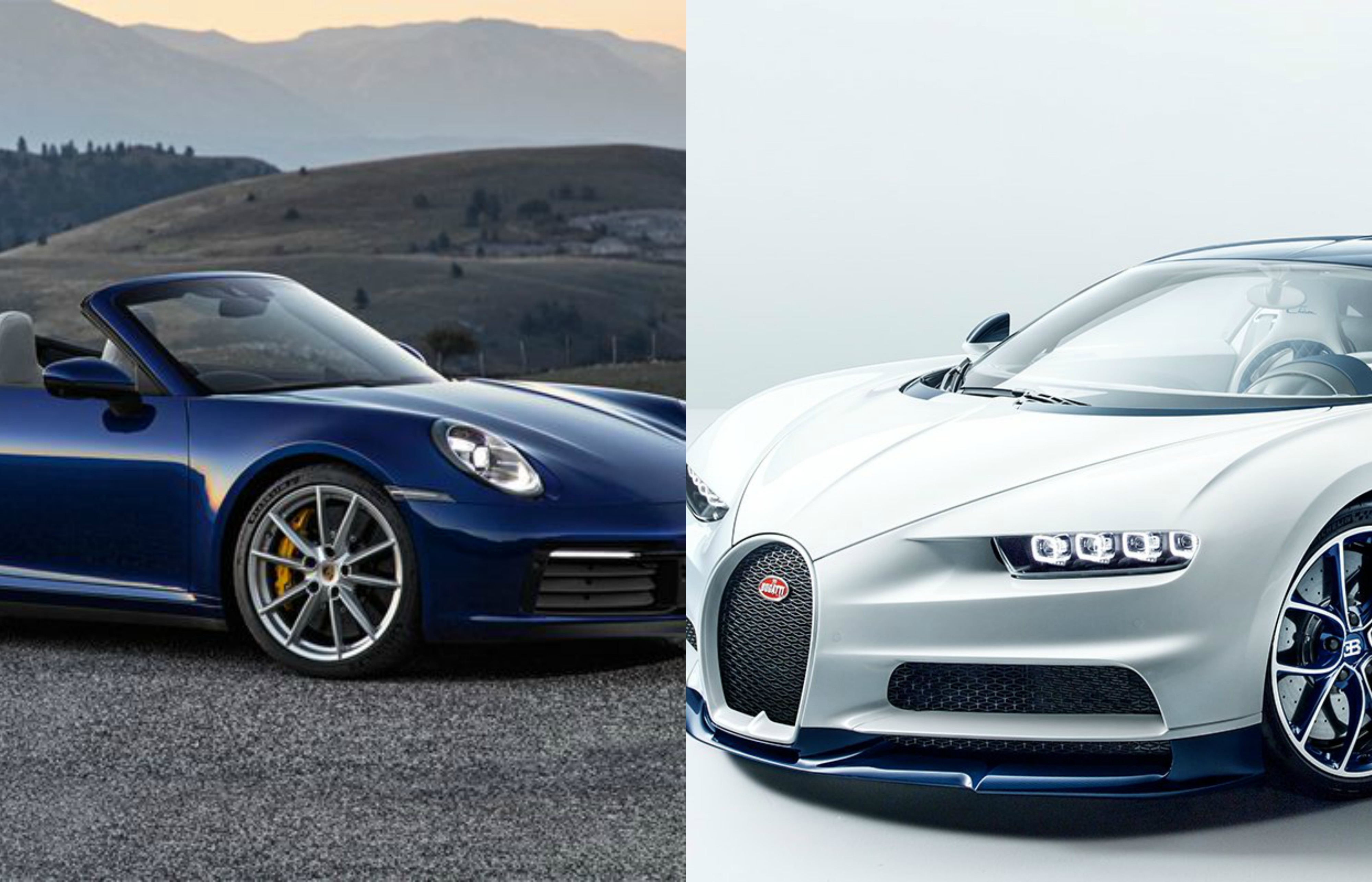 Bugatti Chiron y Porsche 911 protagonizan choque de más de 80 millones de pesos