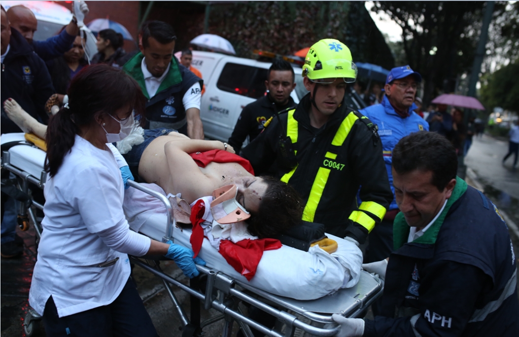 Lo que sabemos hasta ahora de la explosión en Bogotá