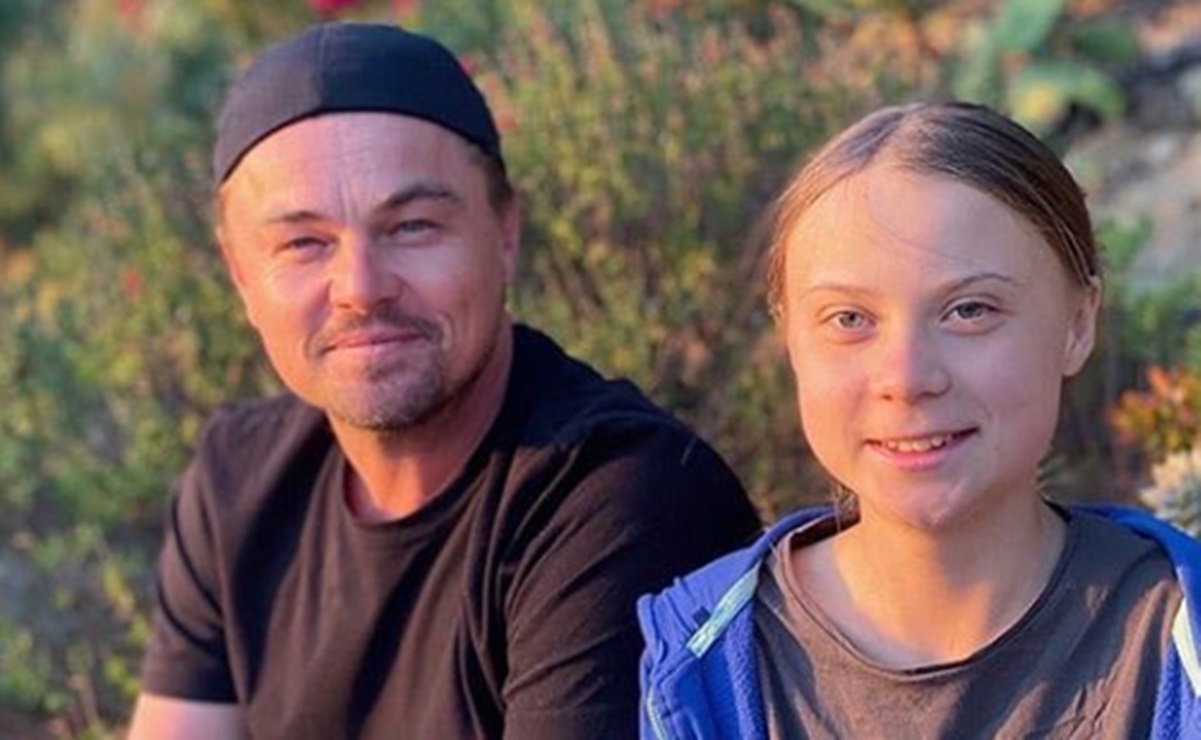 Para Leonardo DiCaprio, fue un honor conocer a Greta Thunberg