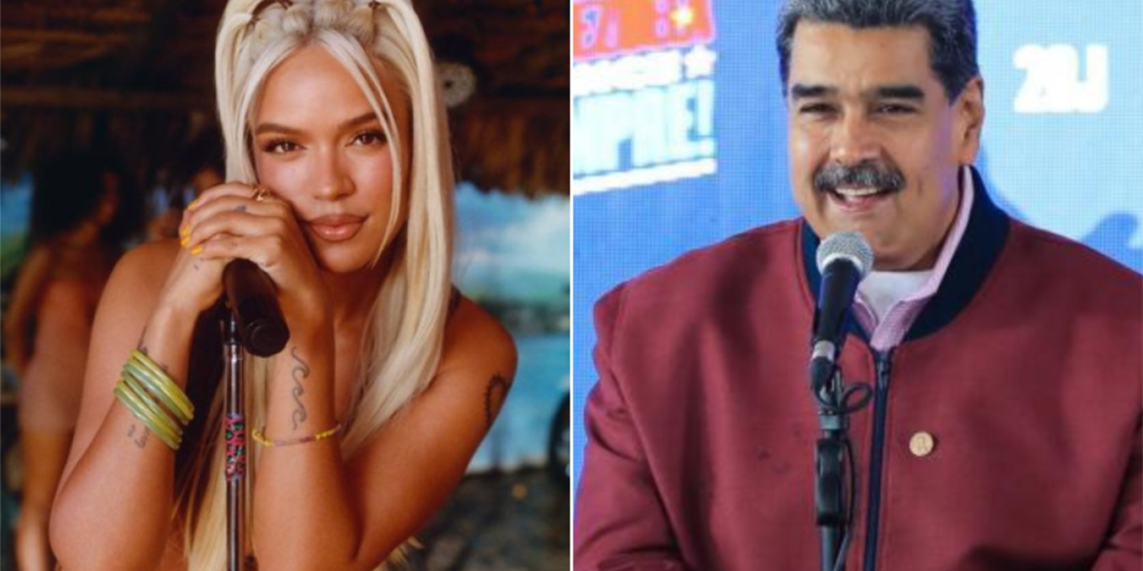 Nicolás Maduro afirma que Karol G le hizo una canción; equipo de la cantante lo desmiente