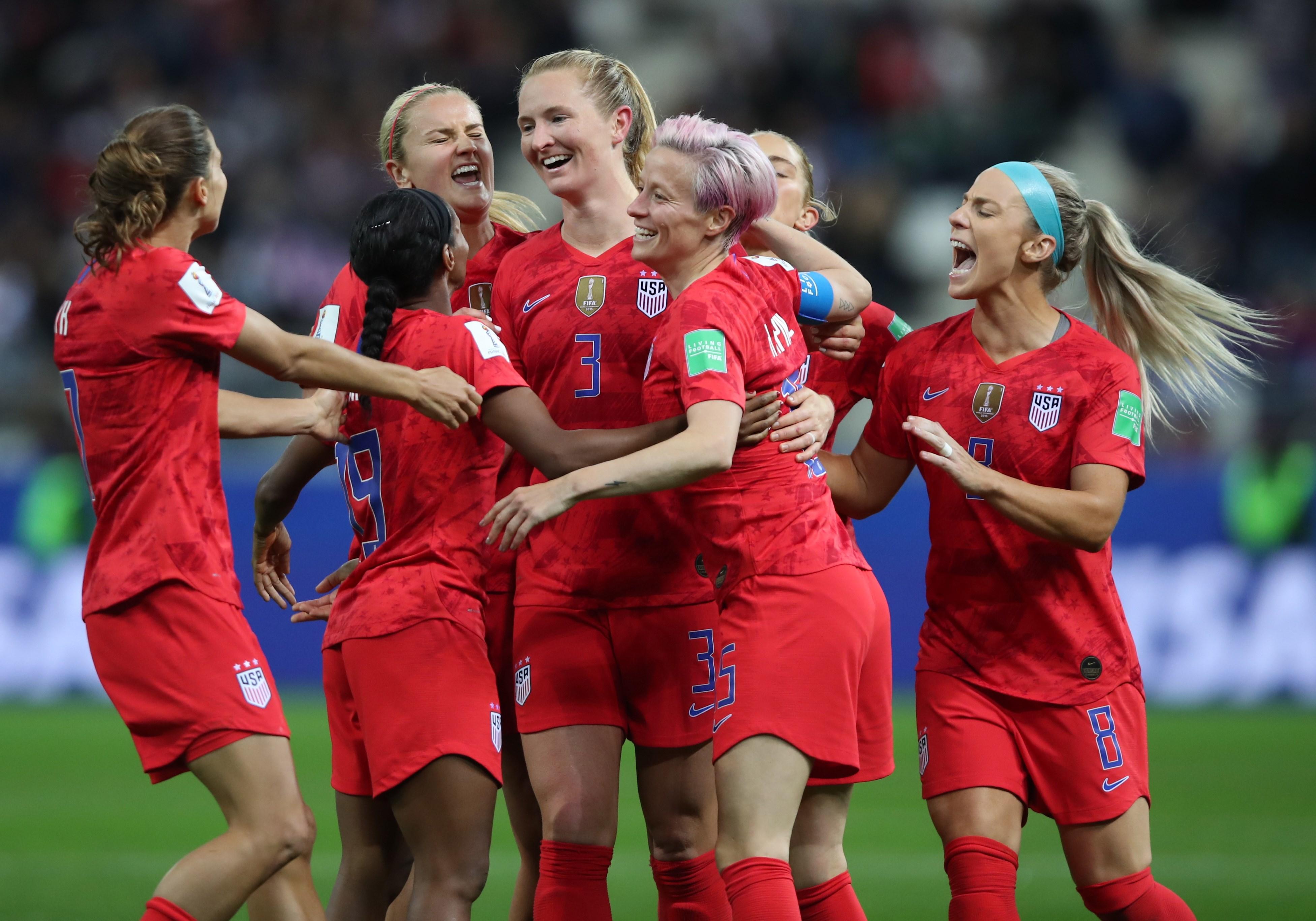 Estados Unidos goleó 13-0 a Tailanda en Mundial Femenil