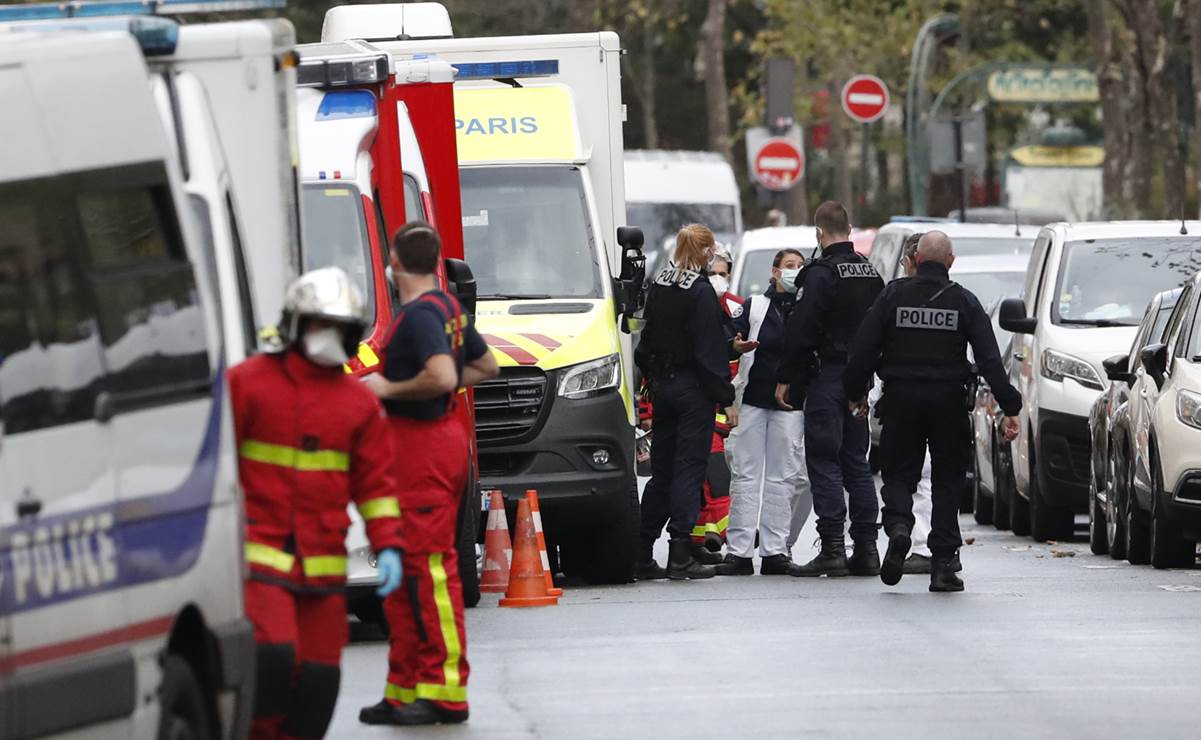 Dos heridos por arma blanca en París cerca de antigua sede de revista Charlie Hebdo