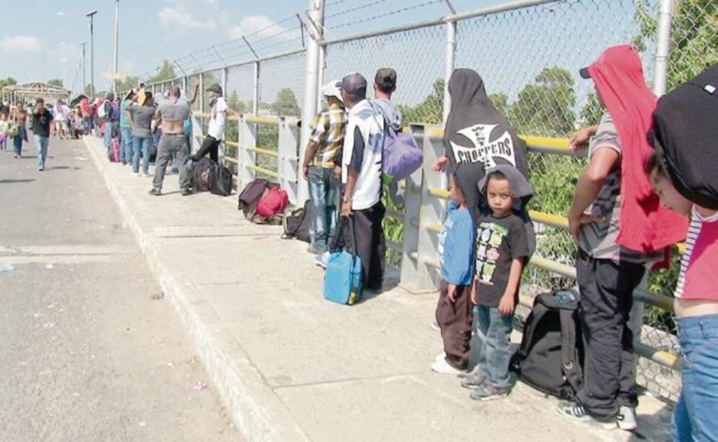 Arriba nueva caravana de migrantes a la frontera sur de Chiapas