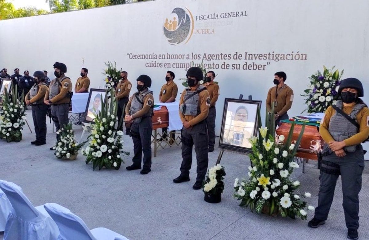 "Se trató de una ejecución”, dice Barbosa del asesinato de tres agentes ministeriales de Puebla 