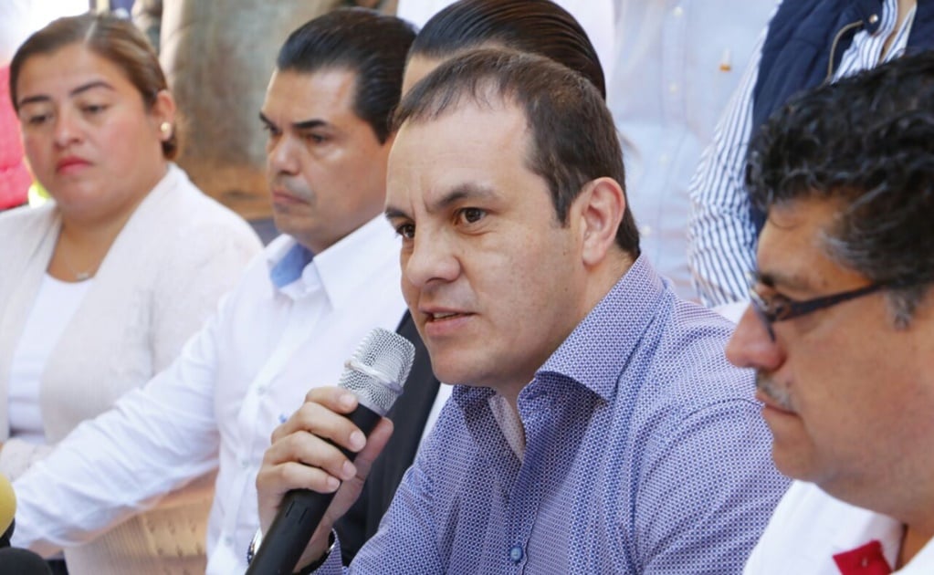 Acusa “Cuau” a líder del PRD en Morelos de ofensiva en su contra