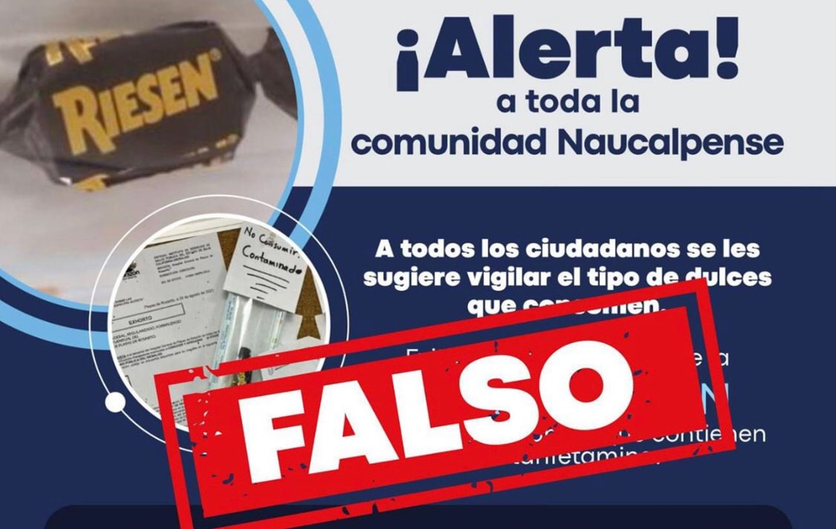 Falsa alerta de dulces con drogas afuera de escuelas: autoridades de Naucalpan