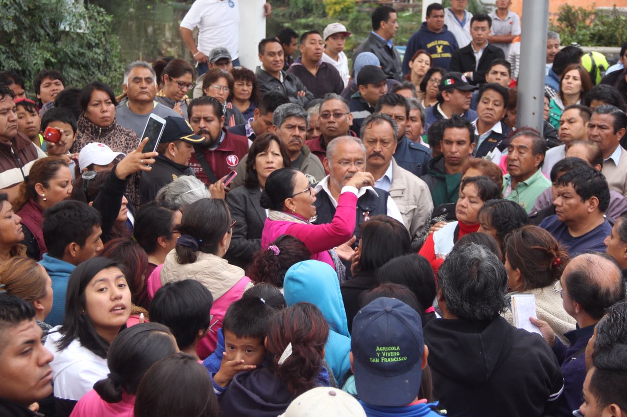 Recorren zonas afectadas por lluvias en Xochimilco e Iztapalapa