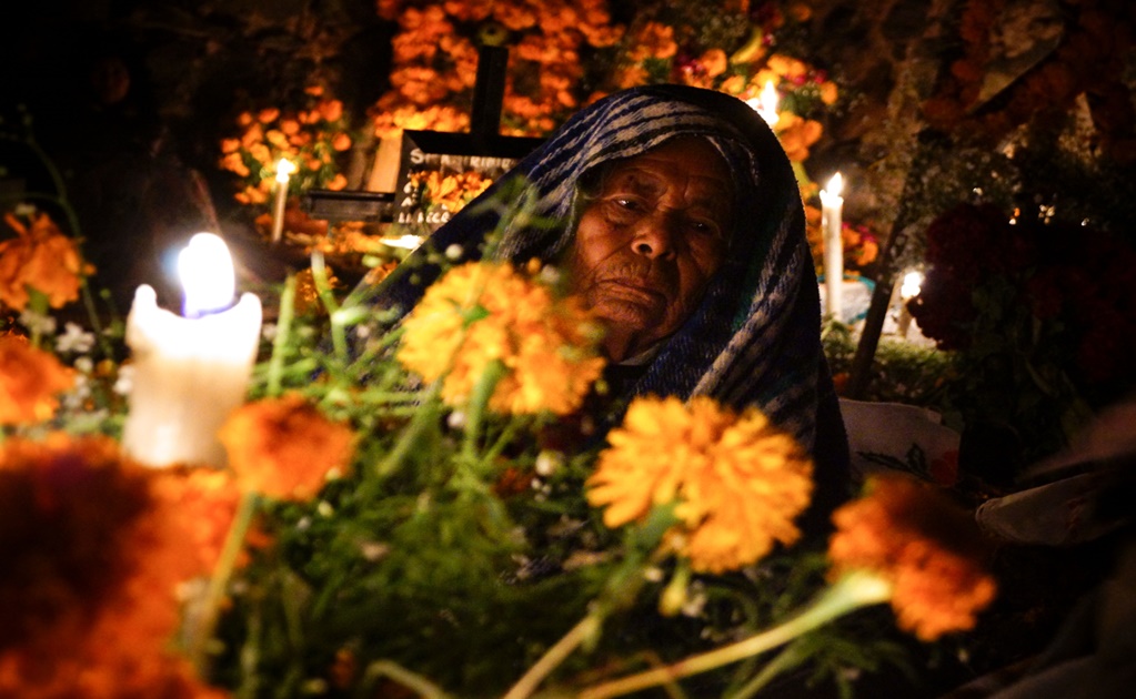 The traditional Night of the Dead in Michoacán