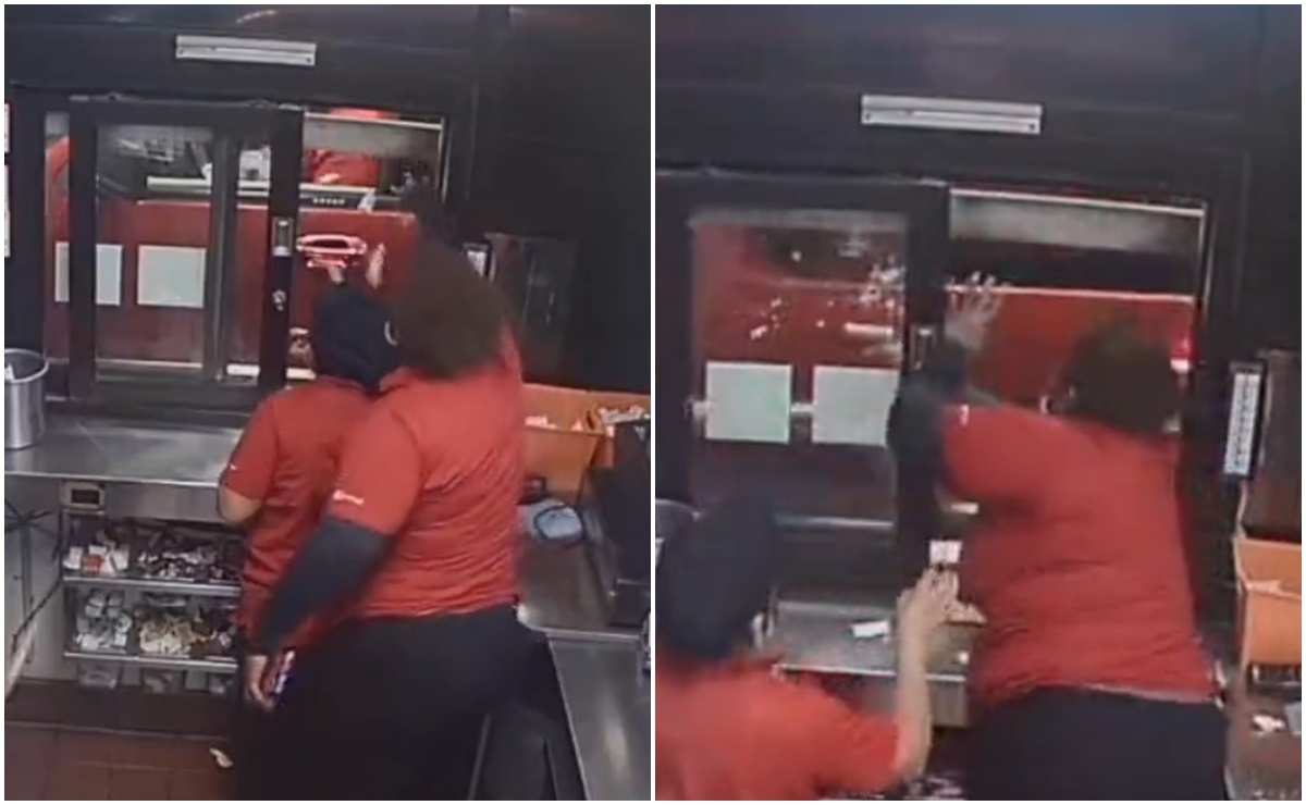 Video. Trabajadora de restaurante Jack-in-the-Box dispara contra clientes por unas papas fritas