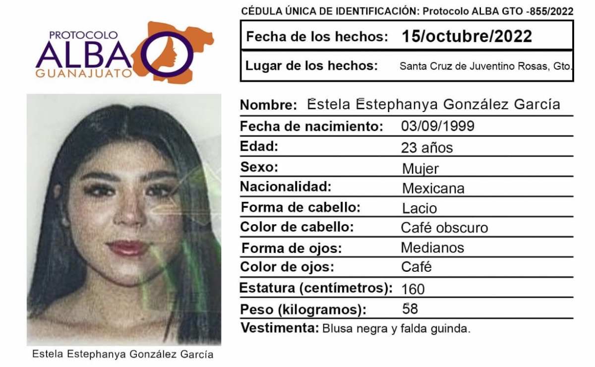“Estoy muerta en vida”: Madre de Estephanya González exige localización de la joven desaparecida hace un año en Guanajuato