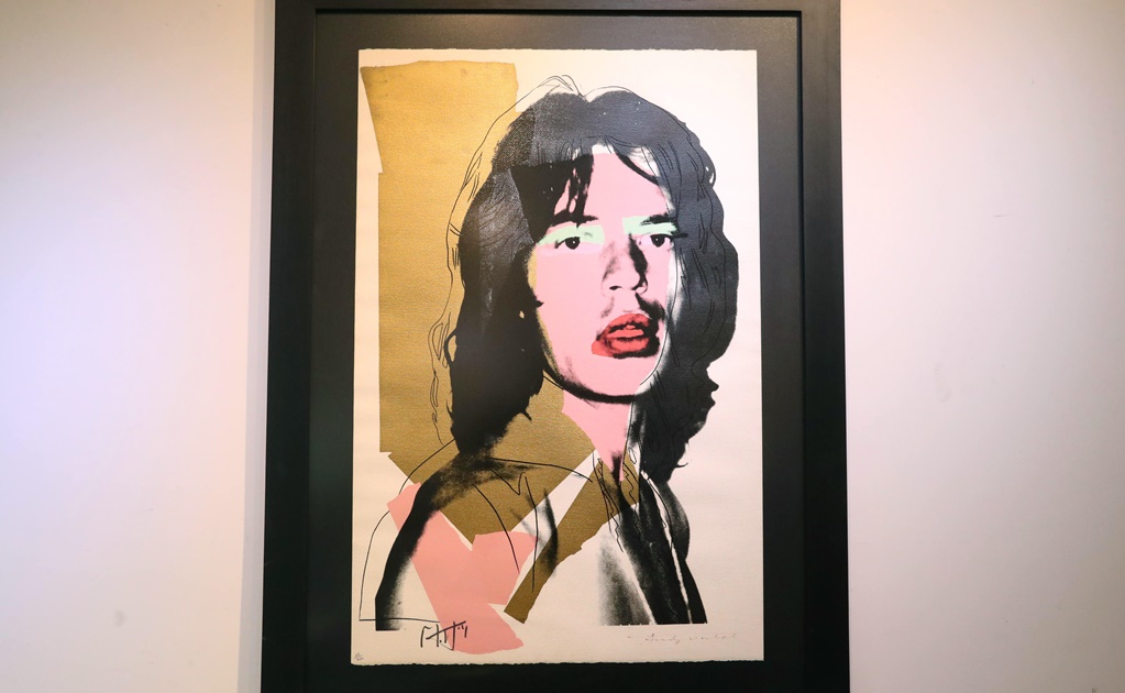Rematan serigrafía de Andy Warhol que retrata a Mick Jagger