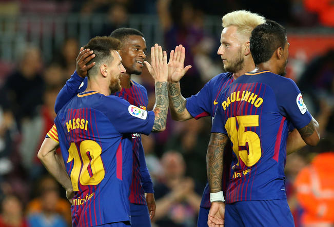 Barcelona maltrata al Éibar 