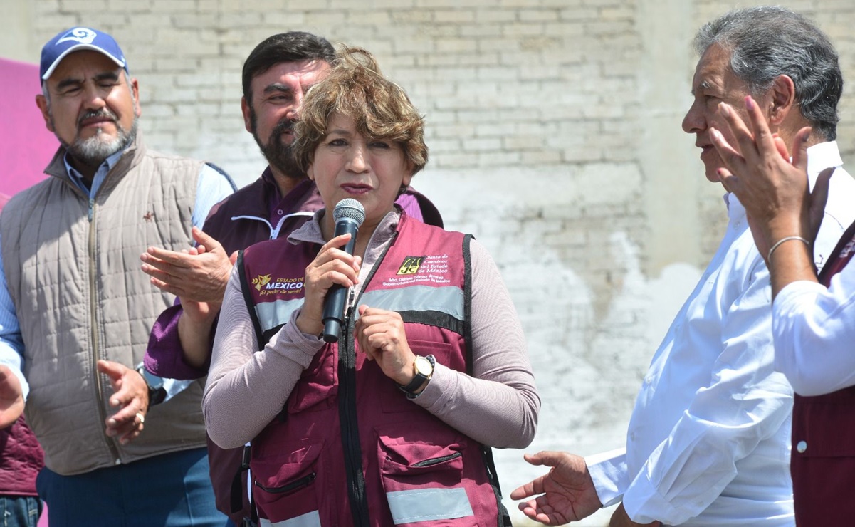 “Y hoy tocó estar aquí en Chimalhuacán": Delfina Gómez arranca programa de Obra Pública 2024