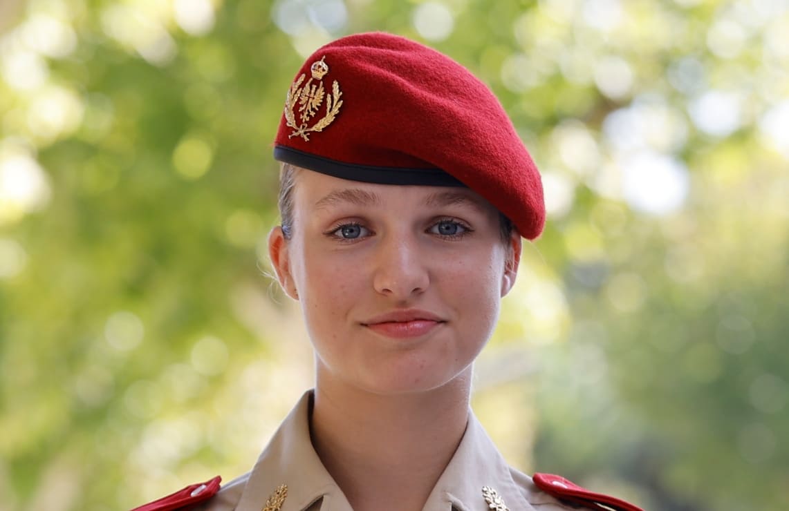 La princesa Leonor ahora es dama cadete, un paso más en su formación militar