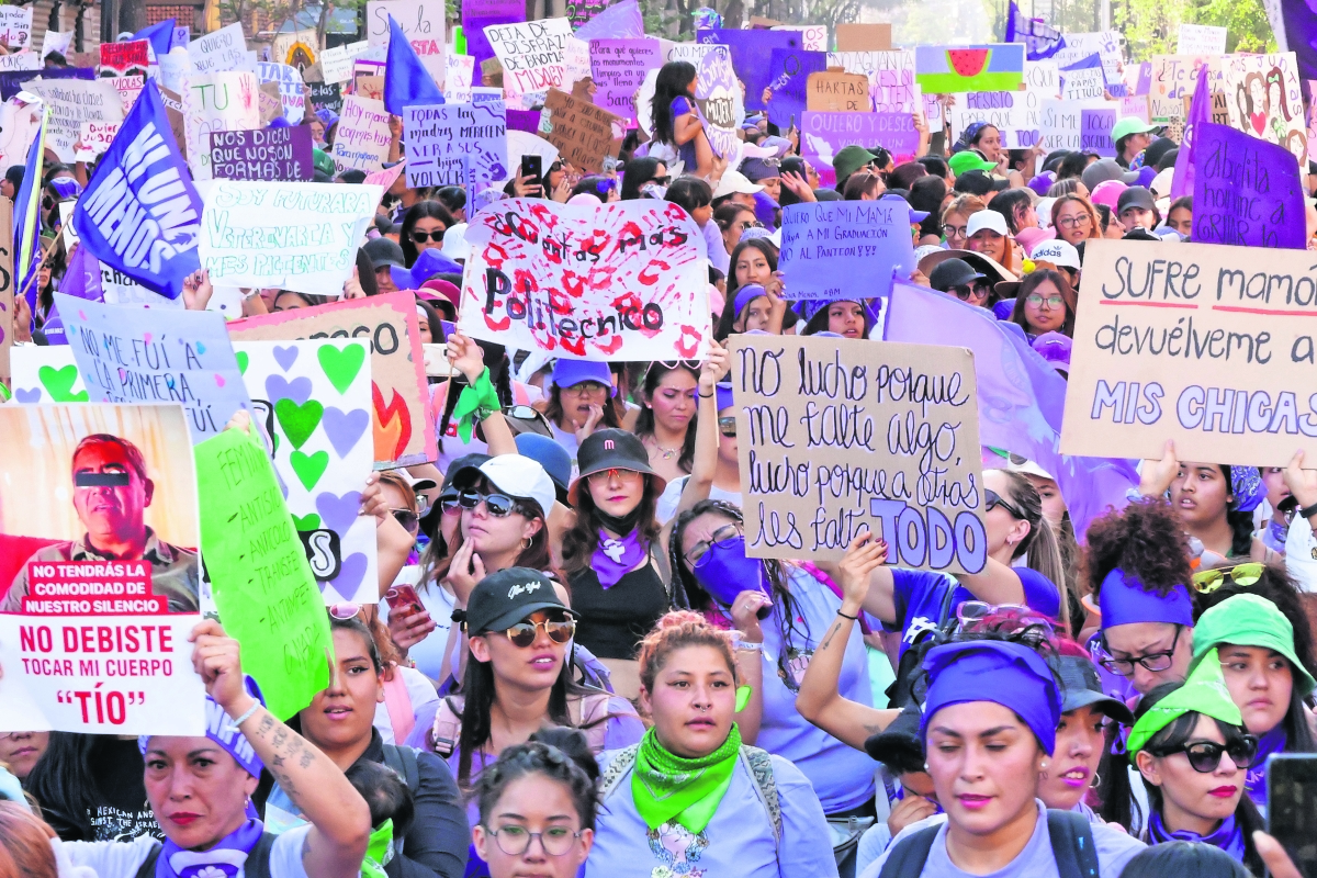 “Nosotras no somos el botín político de nadie”