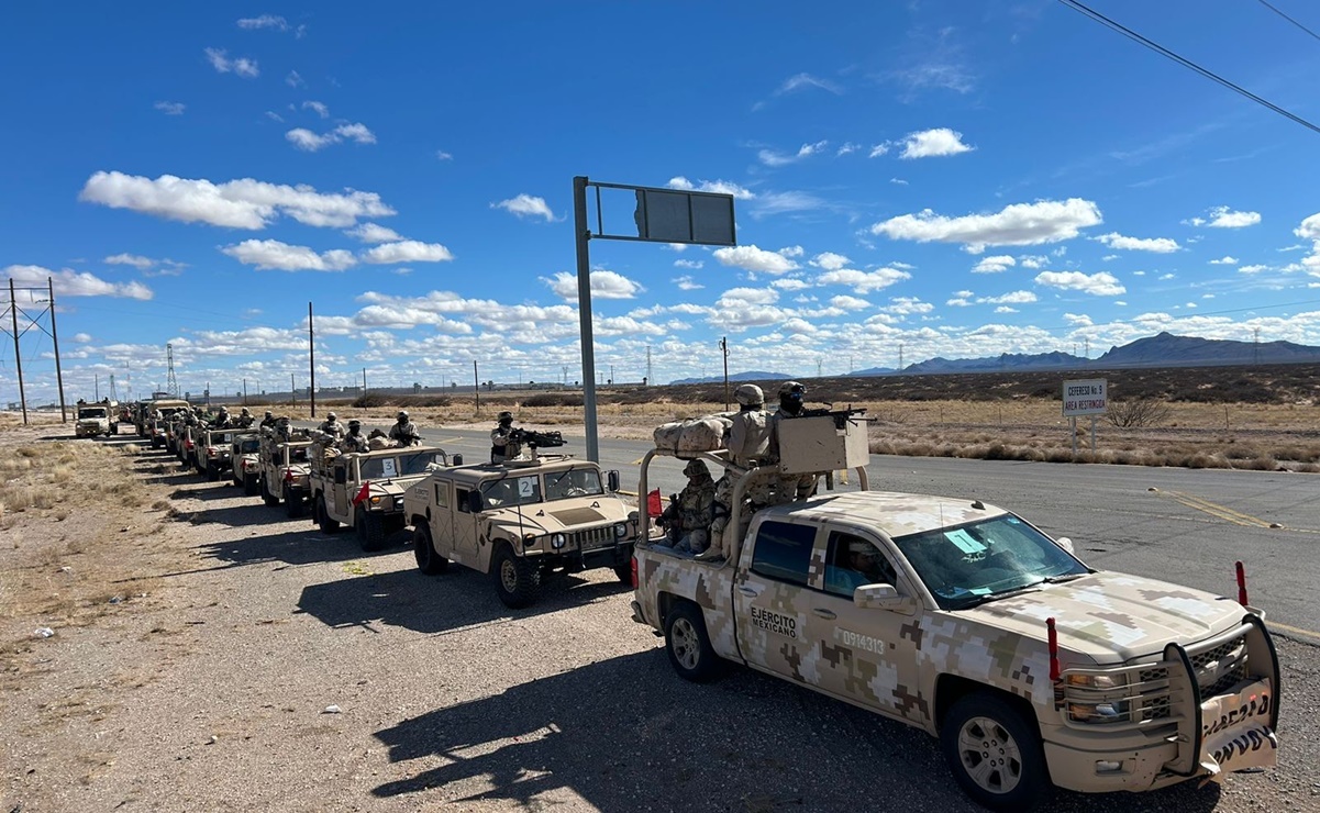Por repunte de violencia, llegan 300 elementos del Ejército a Ciudad Juárez