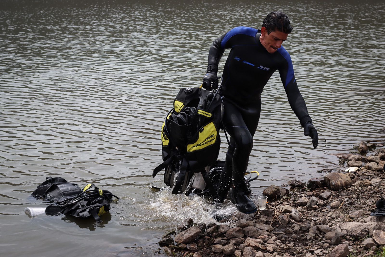 Recuperan cuerpo de menor de edad; murió ahogada en la presa del Carmen en Querétaro 