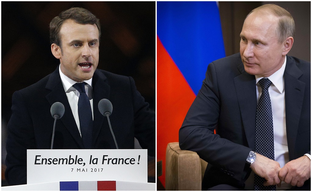 Putin pide a Macron superar la desconfianza mutua