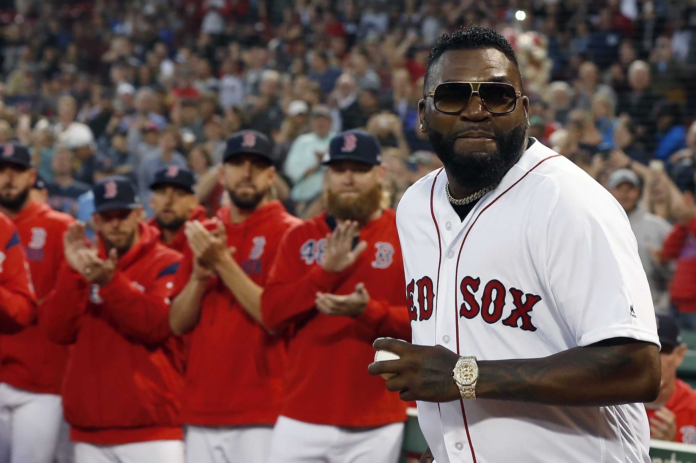 Emotivo regreso de David Ortiz en Fenway Park