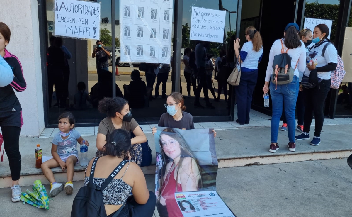 Realizan marcha en Culiacán por la desaparición de María Fernanda Sánchez