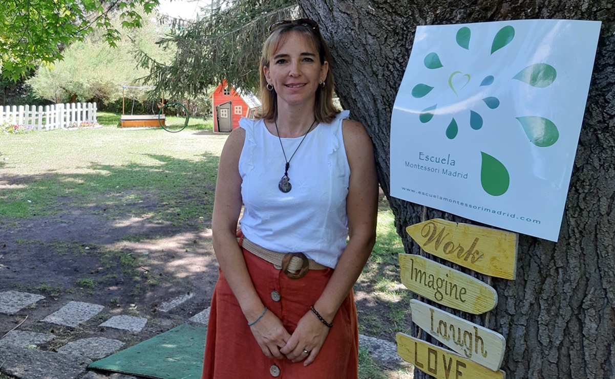 Emprendedora mexicana le pone su toque a escuela en Madrid