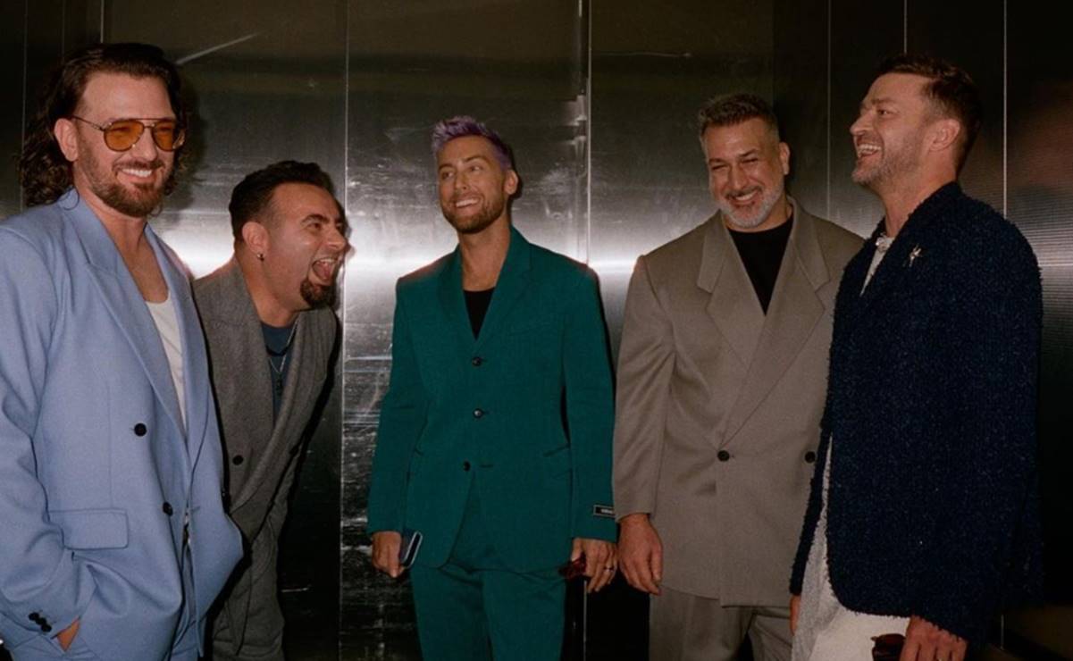 Justin Timberlake y NSYNC enloquecen a fans tras volverse a reunir en el escenario