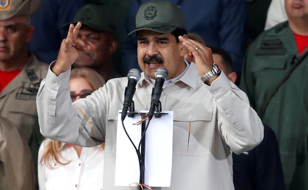 "¿Y dónde está Nicolás Maduro?"