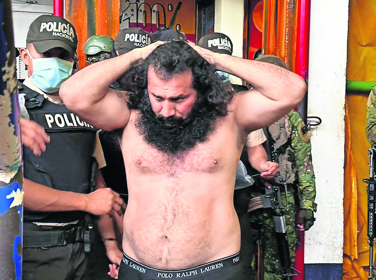 Ecuador abre investigación por presunta fuga de "Fito", líder criminal de "Los Choneros"