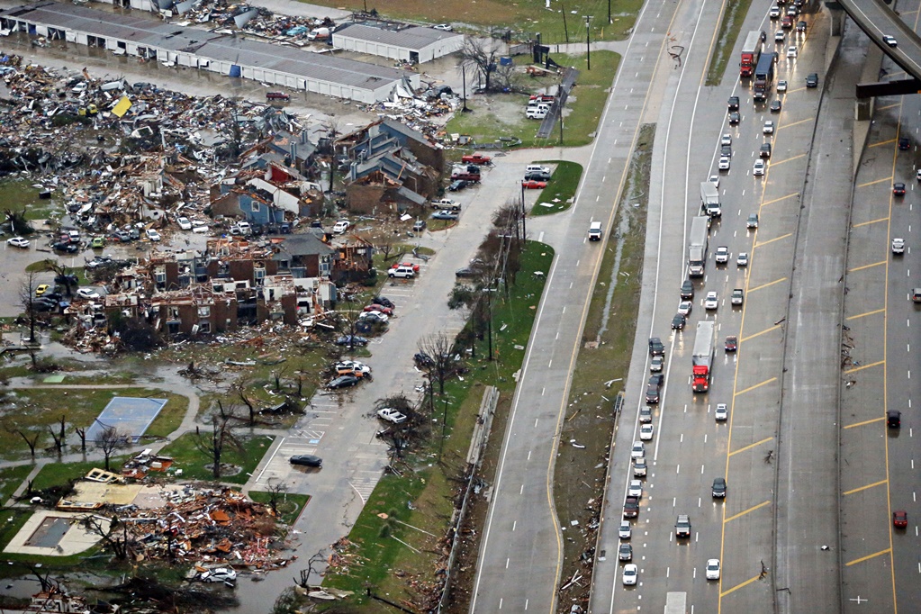 Declaran emergencia por tormentas en Texas