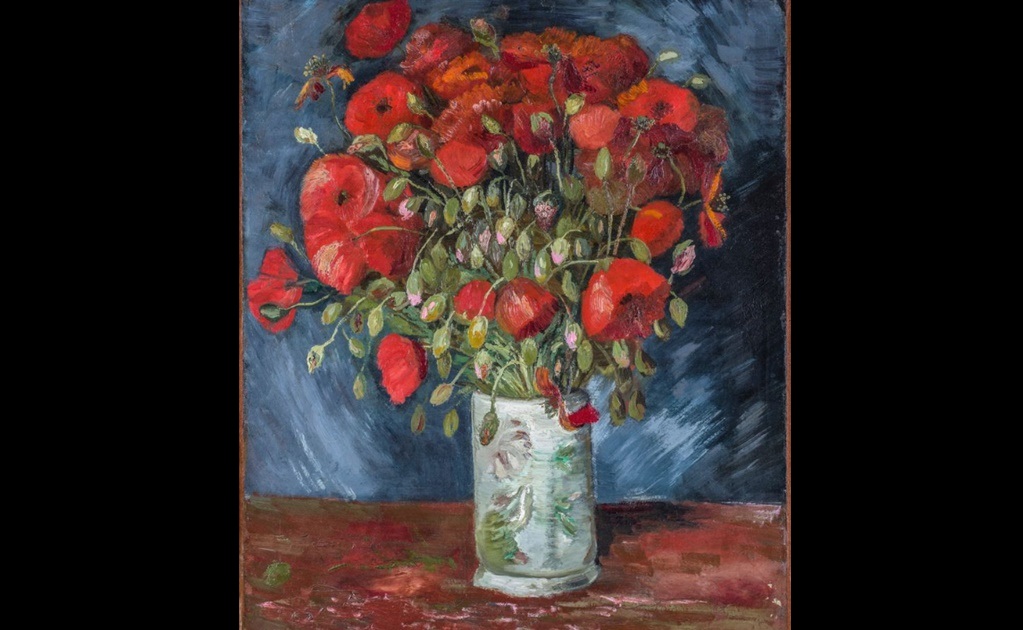 Confirman que Van Gogh pintó "Vase with Poppies"