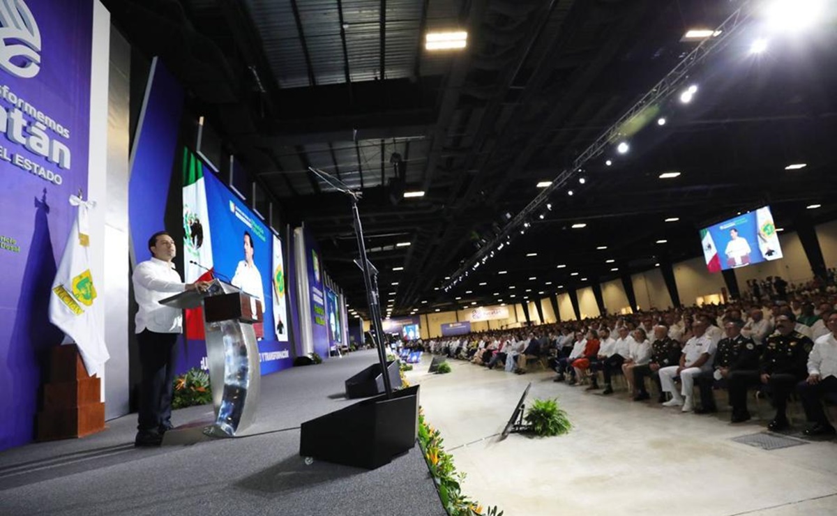 "Ni un paso atrás en lo alcanzado en Yucatán": Mauricio Vila Dosal en su quinto informe de gobierno 