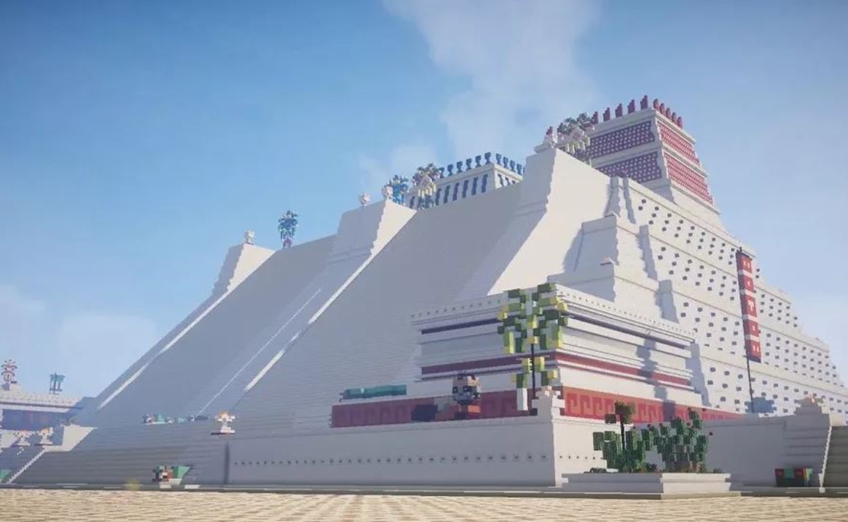 Tenochtitlán y otras 7 maravillas del mundo antiguo en Minecraft