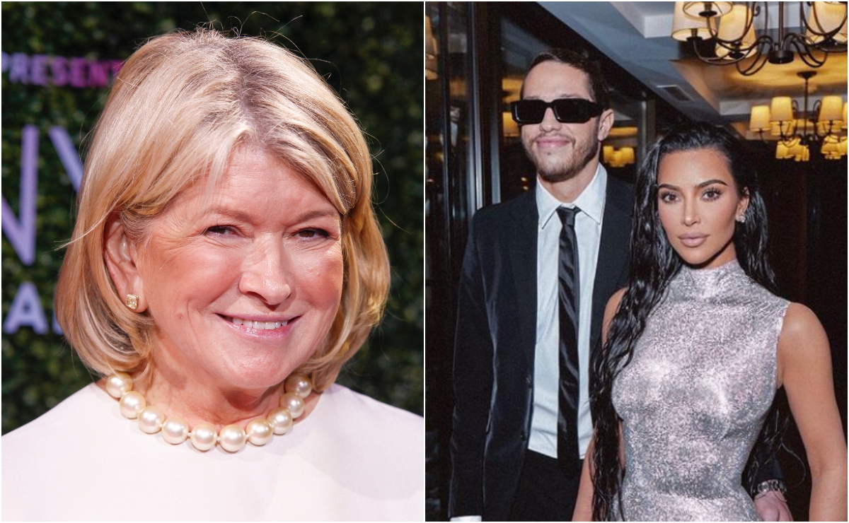 Martha Stewart confiesa que saldría con Pete Davidson, exnovio de Kim Kardashian