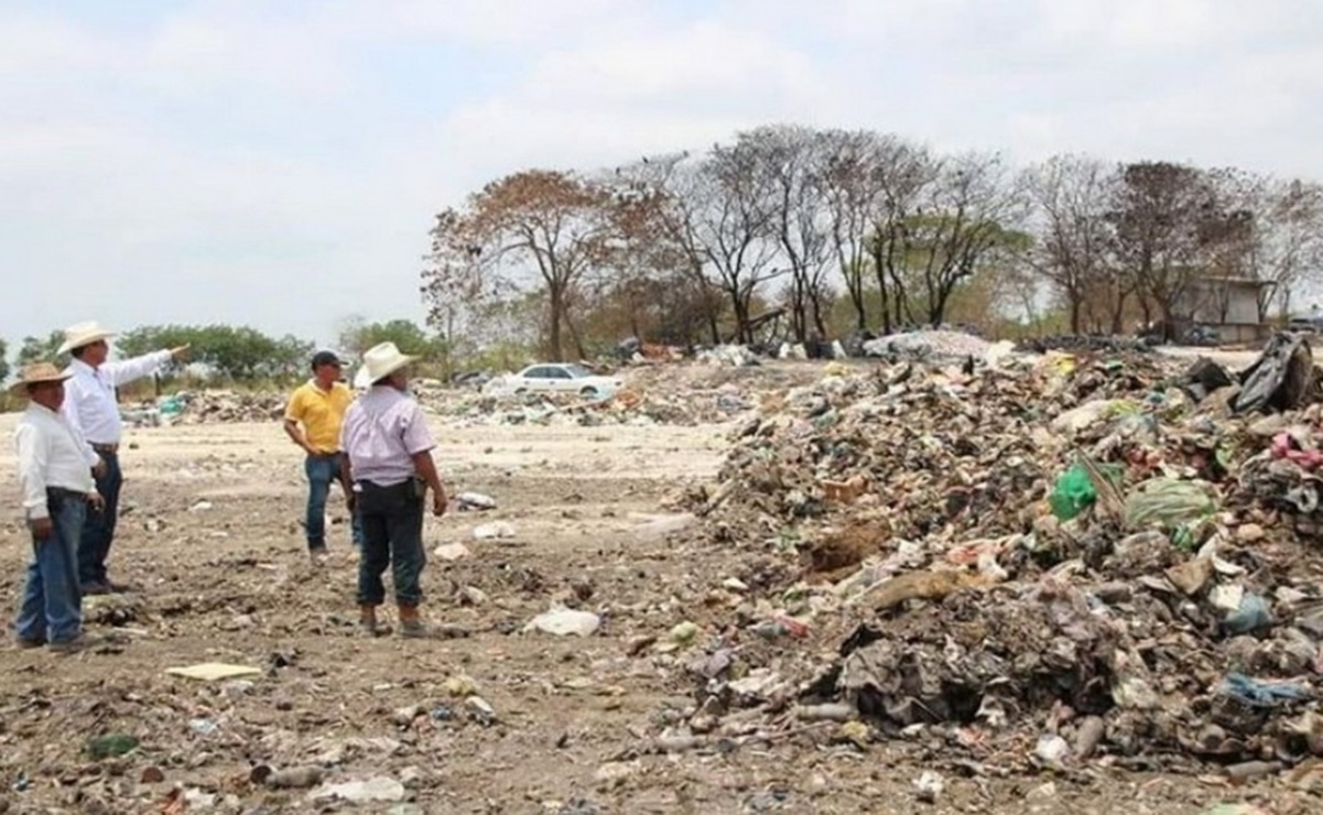 Hallan cuerpo calcinado y en estado de descomposición en basurero de Yucatán
