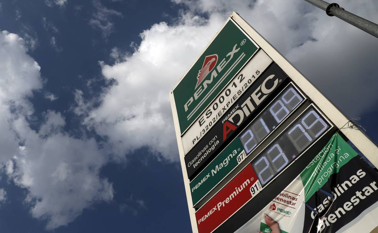 Gasolina en EU, más barata que en México