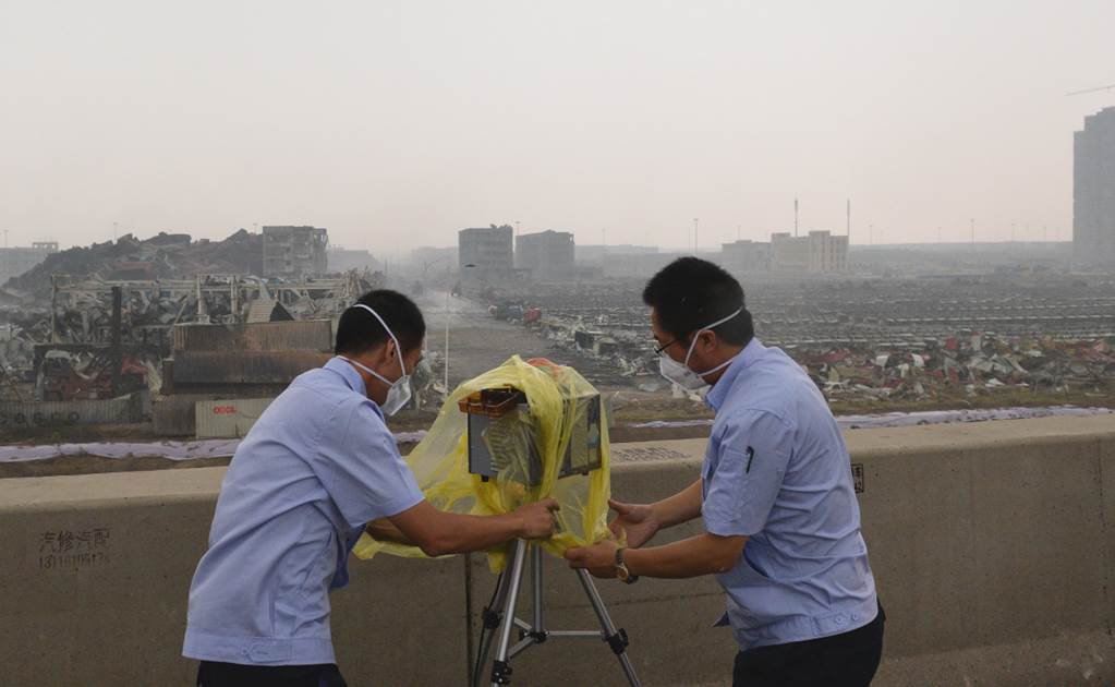 Alarma en Tianjin por lluvia tóxica