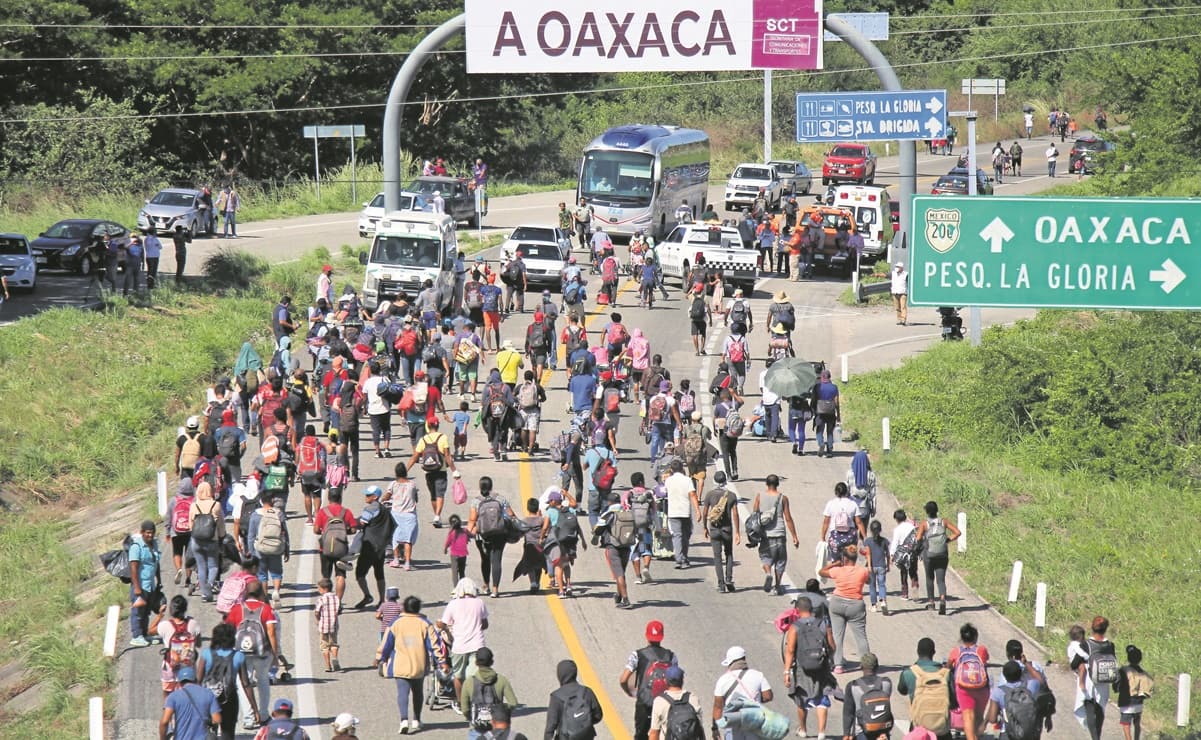 Caravana entra a Oaxaca; rechazan regularización