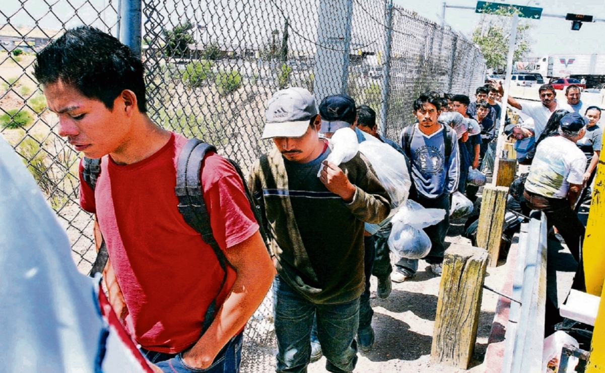 ACNUR critica deportación de migrantes desde EU a México