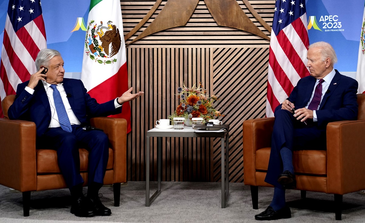 AMLO se compromete durante encuentro con Biden a seguir combatiendo el tráfico de fentanilo