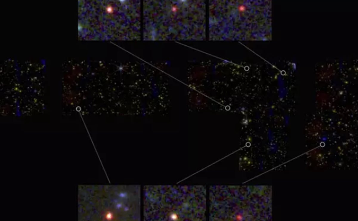 James Webb detecta seis galaxias tan masivas que no deberían de "existir"