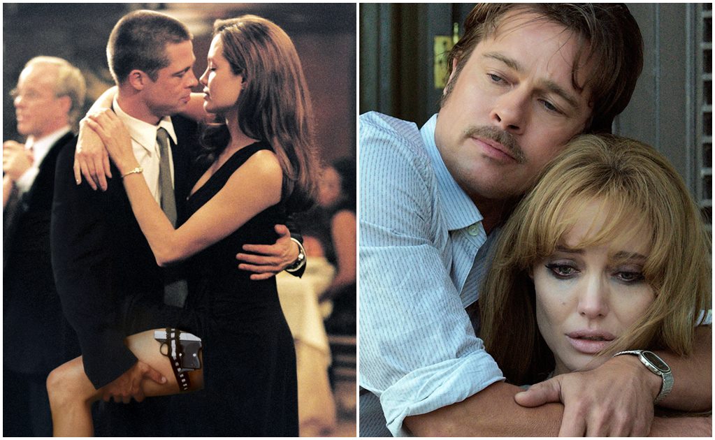 Películas enmarcan romance de Angelina Jolie y Brad Pitt 
