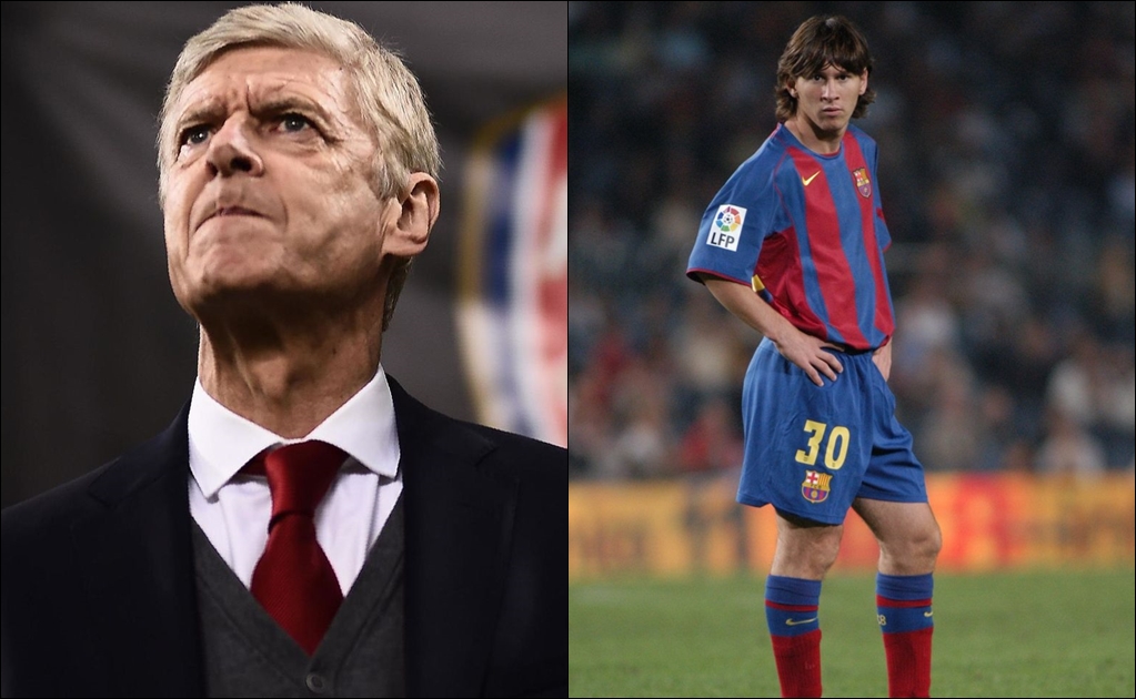 Arsene Wenger se arrepiente de no fichar a Messi