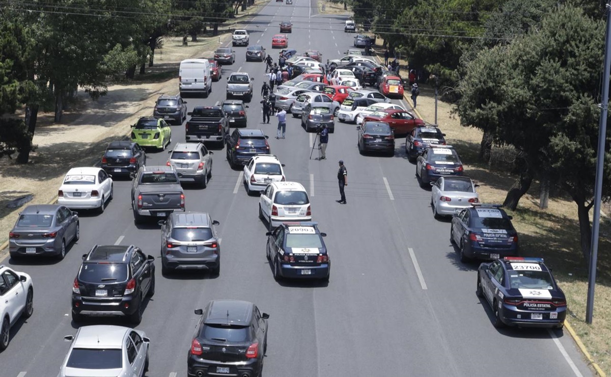Taxistas de aplicación exigen avances en la búsqueda de conductor desaparecido